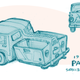 Illustration for article titled An Imaginary Car From An Imaginary Country: 1976 PANG Saddlebag Truck